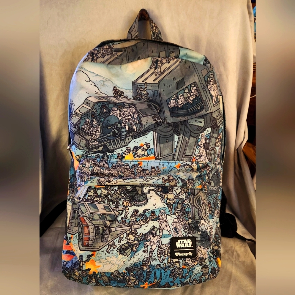 HTF Loungefly x Star Wars Hoth AT-AT Backpack
